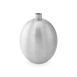 Vase Metal Silver 26.5x34.5cm