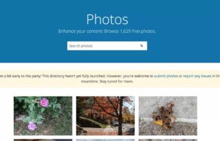Foto’s indienen bij WordPress’ stockfoto site
Vorige maand stonden er nog maar zo’n 400 foto’s op de Wordpress Photo Directory. Daar zijn er inmiddels aardig wat bij gekomen; er staan nu zo ongeveer 1.629 afbeeldingen op die gratis te gebruiken zijn. Maar om echt een succes te maken zijn er natuurlijk nog veel meer foto’s nodig. Wil jij graag een bijdrage leveren aan dit project? Dan kun je je eigen foto’s indienen bij WordPress’ stockfoto site!
WordPress’ stockfoto site: zo kun je foto’s indienen
* Ga naar WordPress.org en log in of volg de stappen om een account aan te maken als je die nog niet hebt.
* Ga naar https://wordpress.org/photos/submit/
* Voer een beschrijving in en upload je foto.
* Controleer of je foto aan alle voorwaarden voldoet.
* Klik op Submit.
Voor meer informatie kunt u de website bezoeken.
Bron: https://www.wphandleiding.nl/wordpress-stockfoto-site-fotos-indienen/